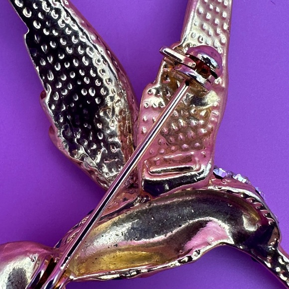 Jeweled hummingbird pin - Picture 7 of 8